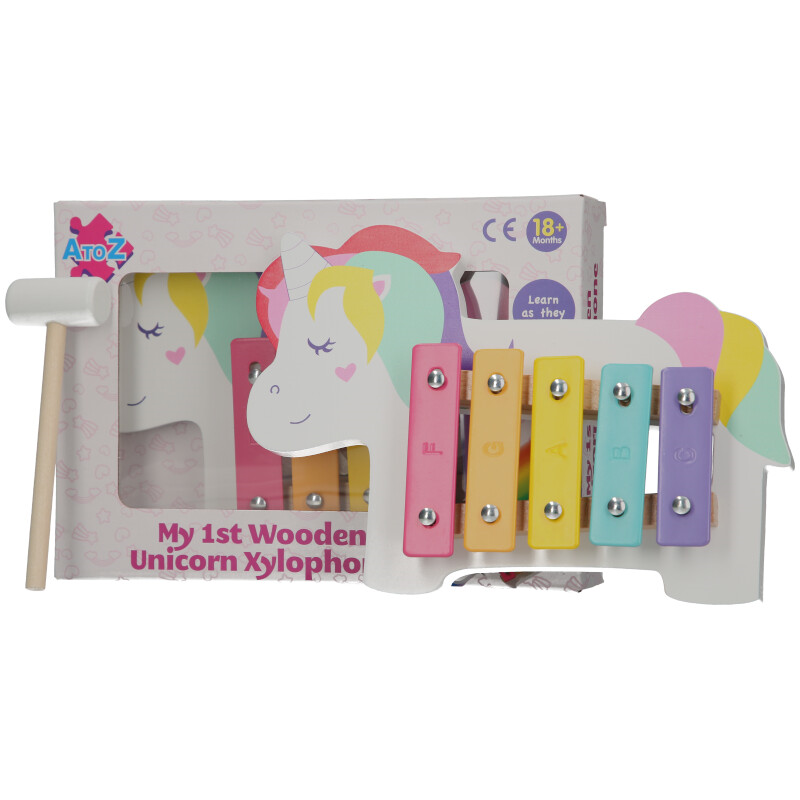 Wood Unicorn Xylophone Padgett Bros (A to Z)