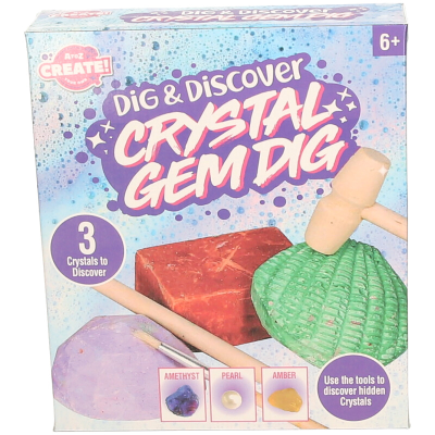 3 IN 1 GEM & CRYSTAL DIG