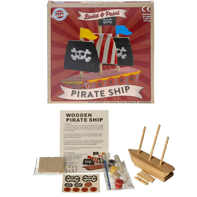 MYO WOODEN PIRATE SHIP