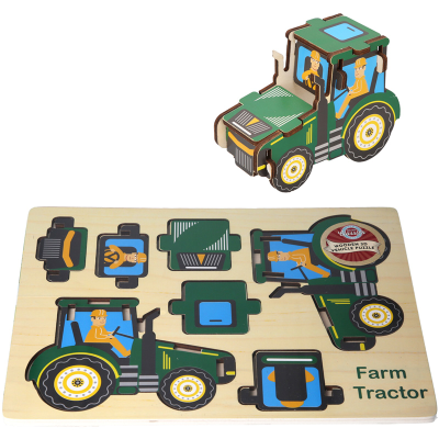 WOOD 3D PUZZLE - FARM