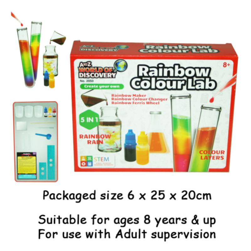 Rainbow Lab 5 Experiments Padgett Bros (A to Z)
