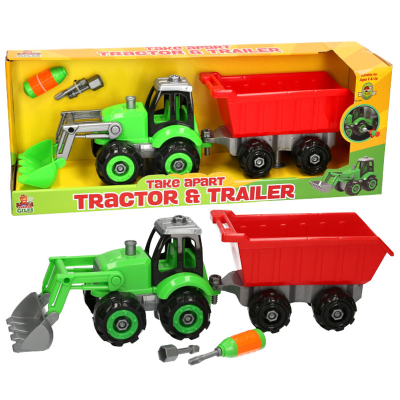 TAKE APART TRACTOR SET