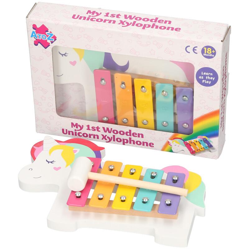 Wood Unicorn Xylophone Padgett Bros (A to Z)