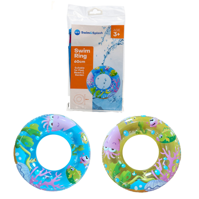 SWIM RING 60CM (2 ASST)