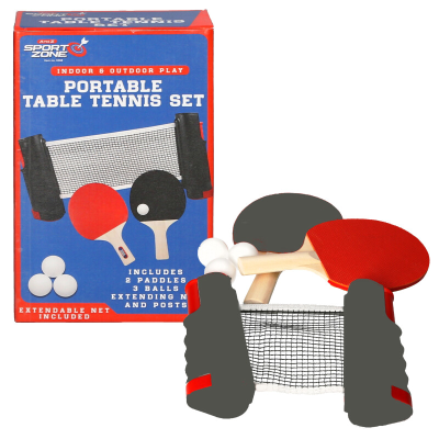 TABLE TENNIS SET -EXTENDING NET & POST