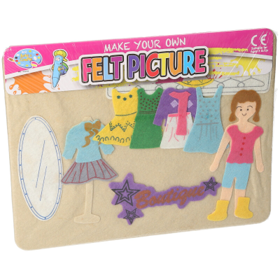 FELT PUZZLE GIRL SMALL