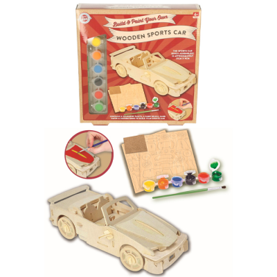 MYO & PYO WOODEN SPORTS CAR