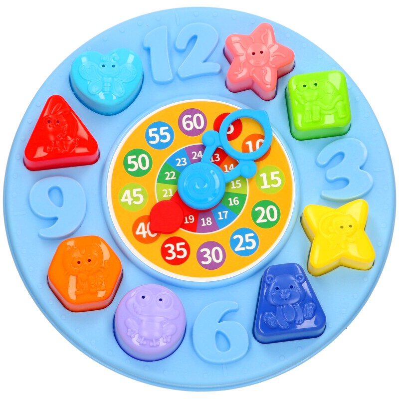 Puzzle Shape Sorter Clock Padgett Bros (A to Z)