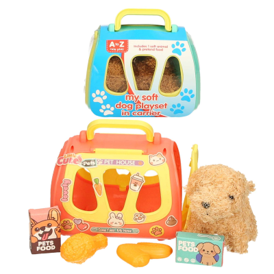 SOFT DOG IN CARRIER
