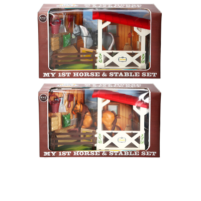 HORSE & STABLE SET