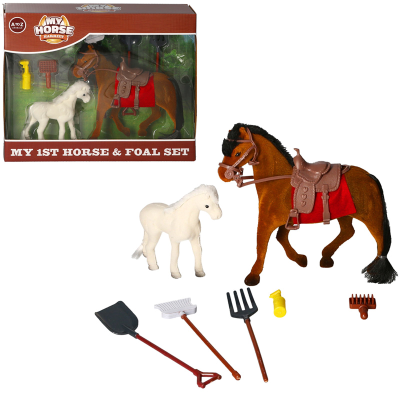 HORSE & FOAL SET