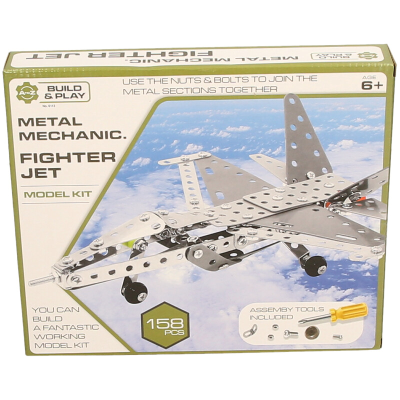 METAL MECHANICS FIGHTER JET 158PCS