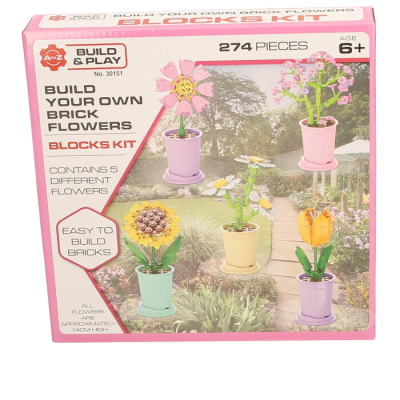 5PCS MYO BRICK FLOWERS