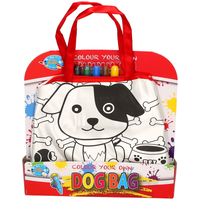 COLOUR YOUR OWN DOG BAG