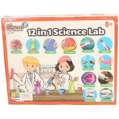 12 IN 1 SCIENCE LAB EXPERIMENTS