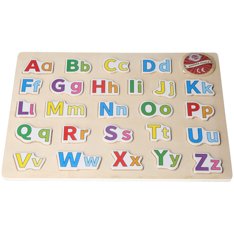 wood puzzle letters padgett bros a to z