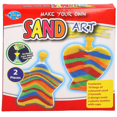 2PCS SAND ARTS