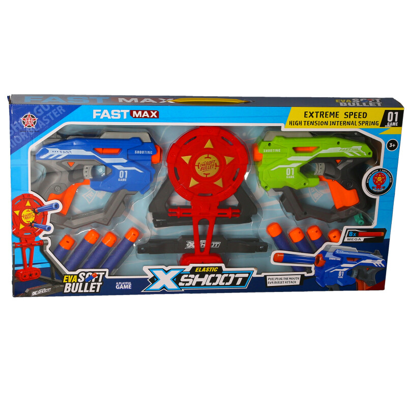 Target Gun Set W\ 2 Guns Padgett Bros (A to Z)