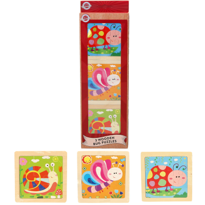 WOODEN 3PCS PUZZLE (BUGS)