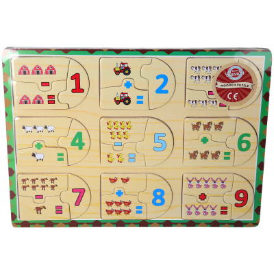 WOODEN PUZZLE COUNTING