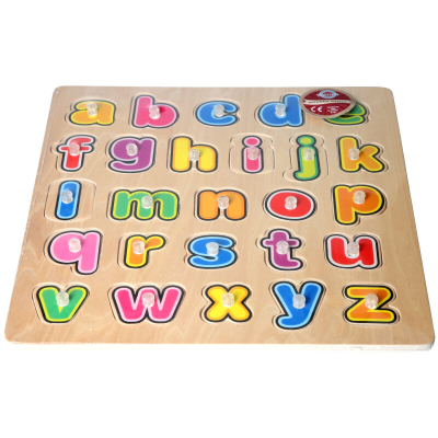 WOODEN PUZZLE 30X30CM ABC