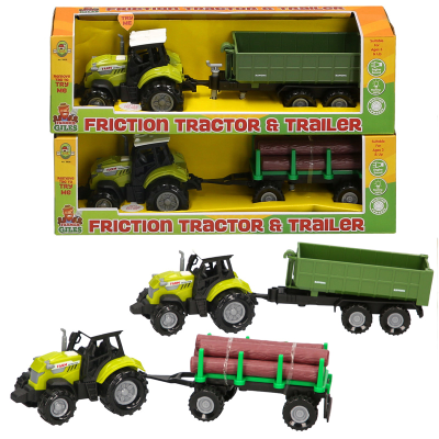 TRY ME FARM TRACTOR-TRAILER 2ASSTD