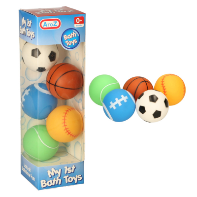 BATH TOYS 5 PCS BALLS