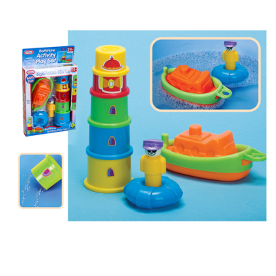 LIGHTHOUSE BATH TIME SET