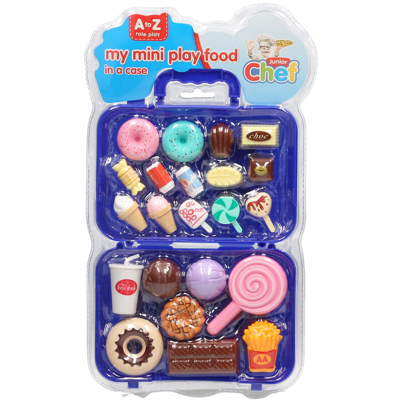Mini Play Food In Case Padgett Bros (A to Z)