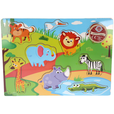 WOOD PUZZLE SAFARI