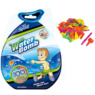 100PCS WATER BOMBS WITH FILLER