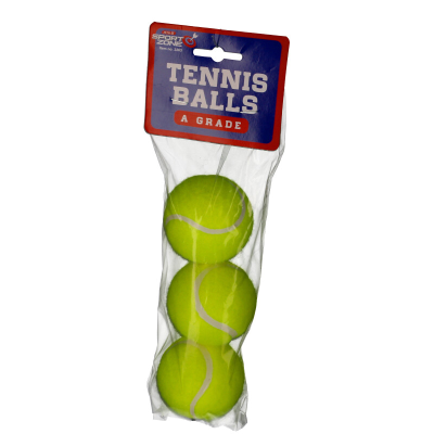 3 TENNIS BALLS GRADE A