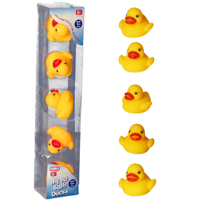 BATH TOY - 5PCS DUCKS
