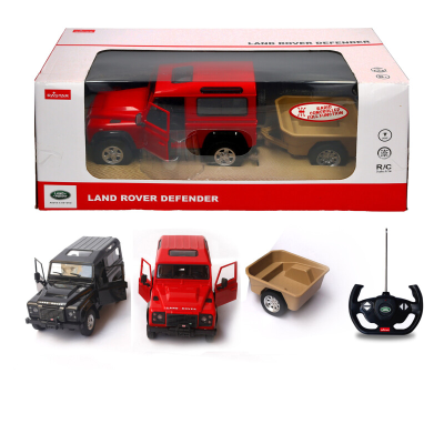 RDC 1:14 LAND ROVER DEFENDER W/TRAILER