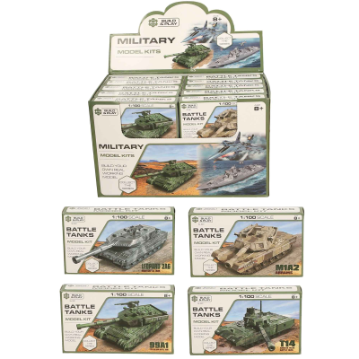 MODEL TANK KIT (4ASST)