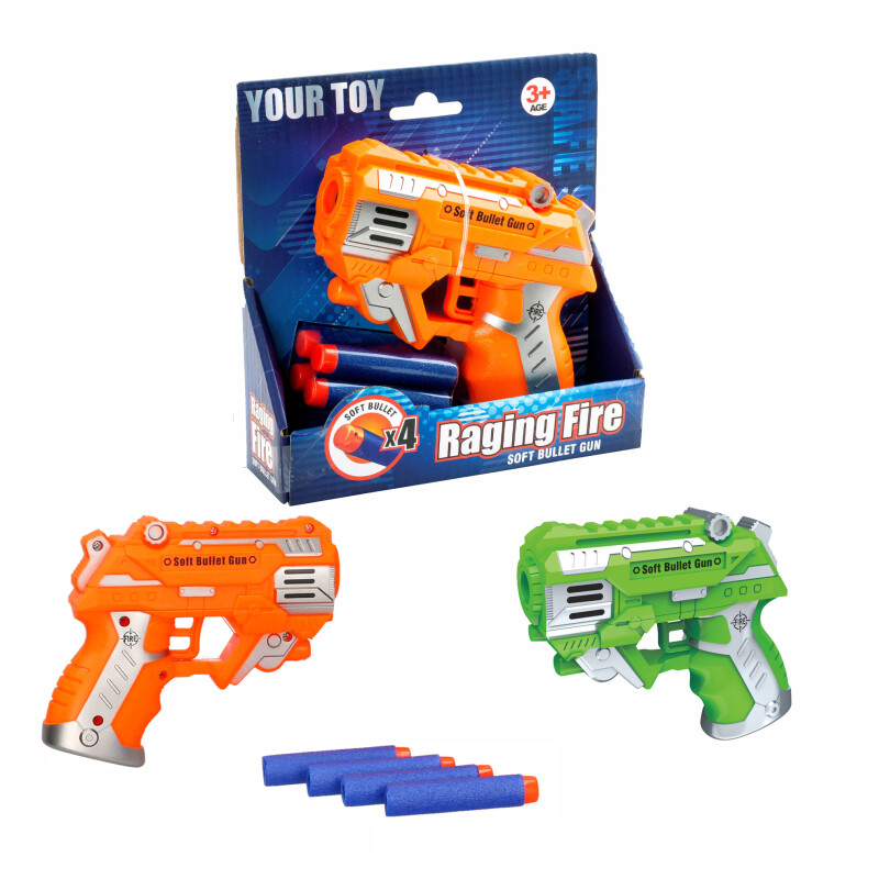 Foam Dart Gun (2 Asst) Padgett Bros (A to Z)