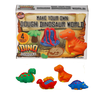 DINOSAUR DOUGH SET (4 ASST)