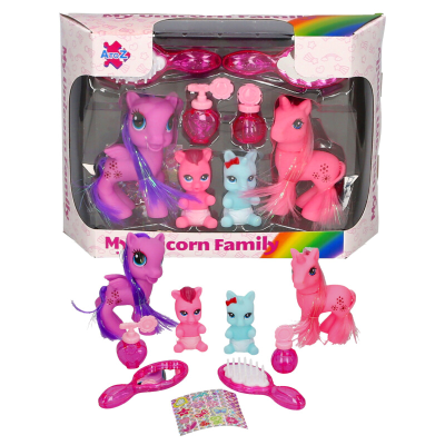 UNICORN FAMILY PLAYSET