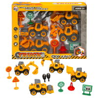 DIY CONSTRUCTION TRUCK 4PCS