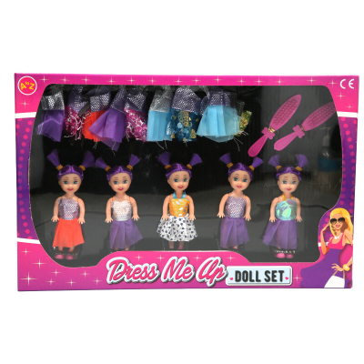 BEST FRIENDS DOLL SET 5PCS