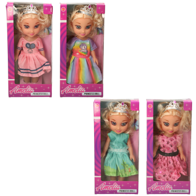 PRINCESS DOLL 26CM (4 ASST)