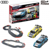  Audi 1:43 Racing Track 3 cars  USB Powered