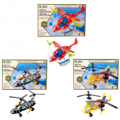 Metal Mechanics Helicopter 127pcs (3 asstd)