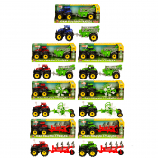 Farm Tractor & Trailer (Try Me) (3 Asstd)