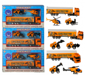 Diecast Construction Truck 3pcs (3 asstd)