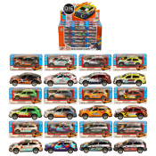 Diecast Alloy Cars 8cm in CDU (12 asstd)