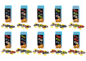 Alloy Cars 3pcs with Flying Saucers (10 asstd)