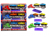 Big Rig Transporter with Launcher & 2 Trucks