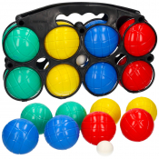 Boules Set in Plastic Stand 8pcs