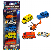 Emergency Vehicle 5pcs Set